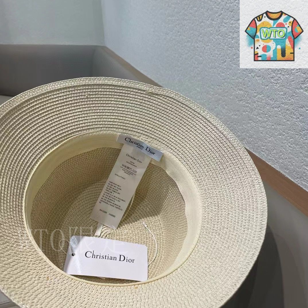 Dior（ディオール） ストローハット01 キャスケット 帽子