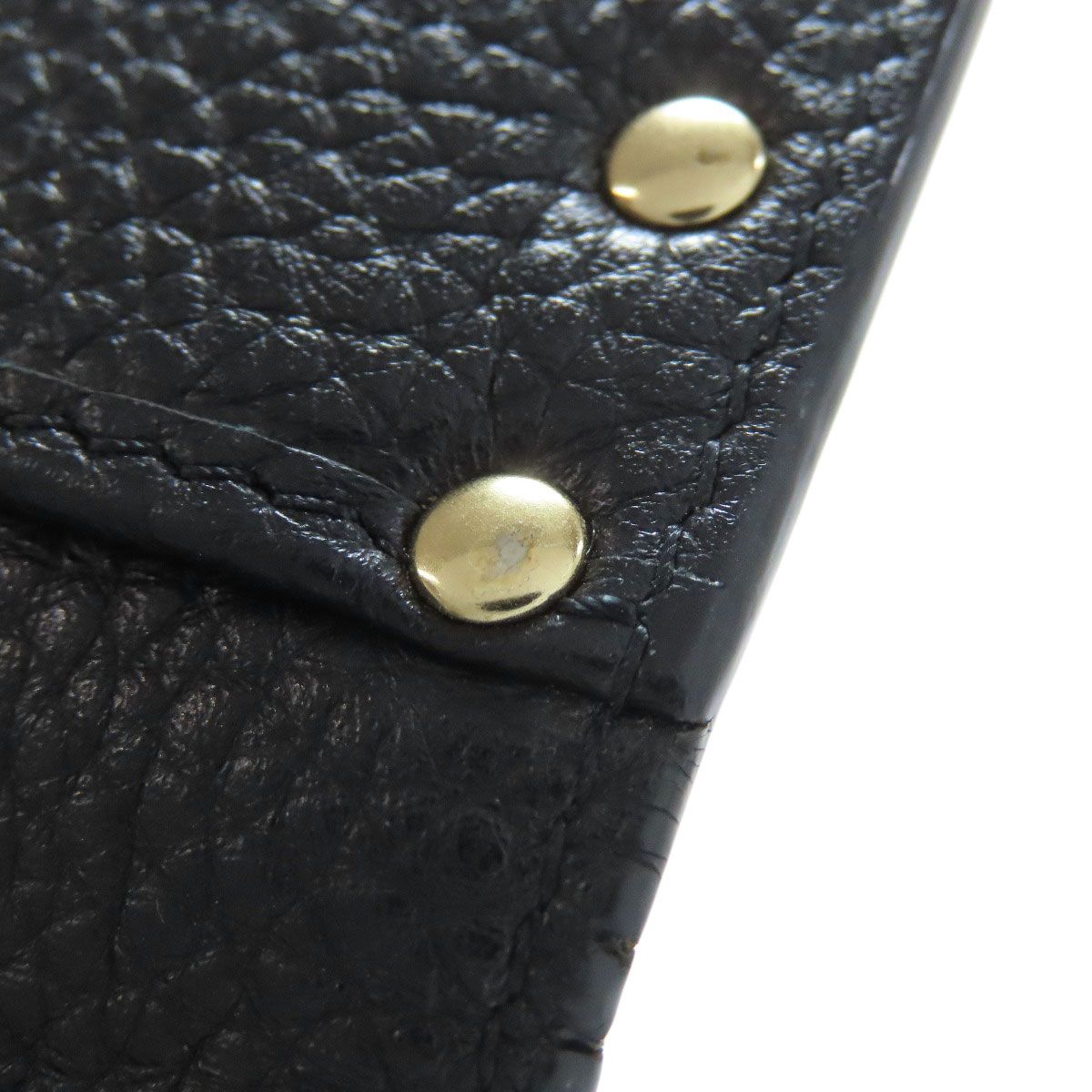 永続的な VALENTINO バレンティノ スタッズ 二つ折り財布 小銭入れあり レザー レディース