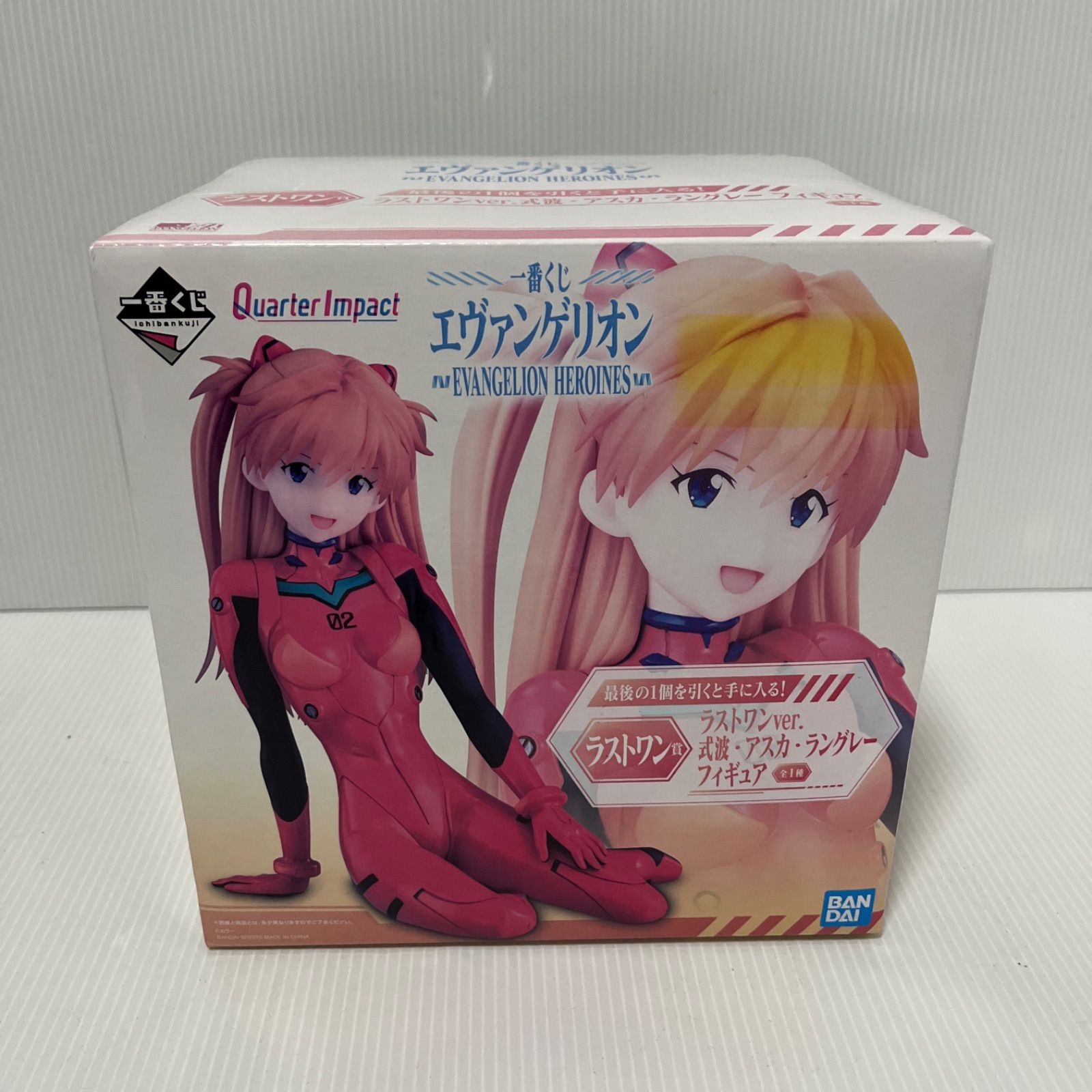 未開封 一番くじ エヴァンゲリオン EVANGELION HEROINES ラストワン賞 武波 アスカ ラングレー フィギュア