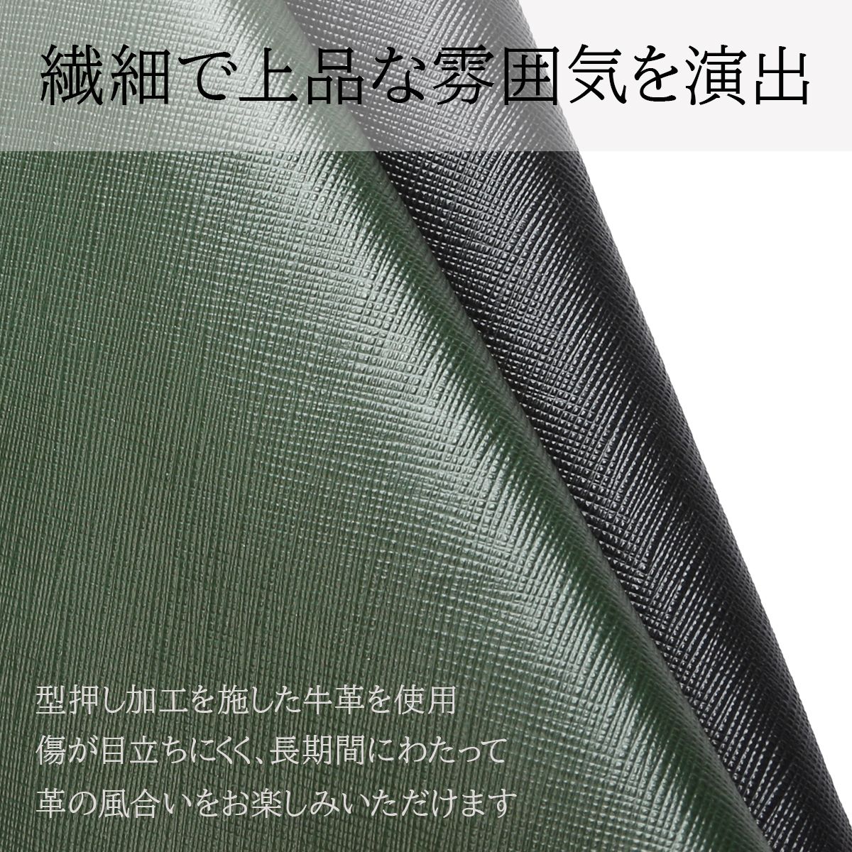 新商品|AJIOKA|コムサ メン|コール|ミドルサイズ|ラウンド二つ折り財布