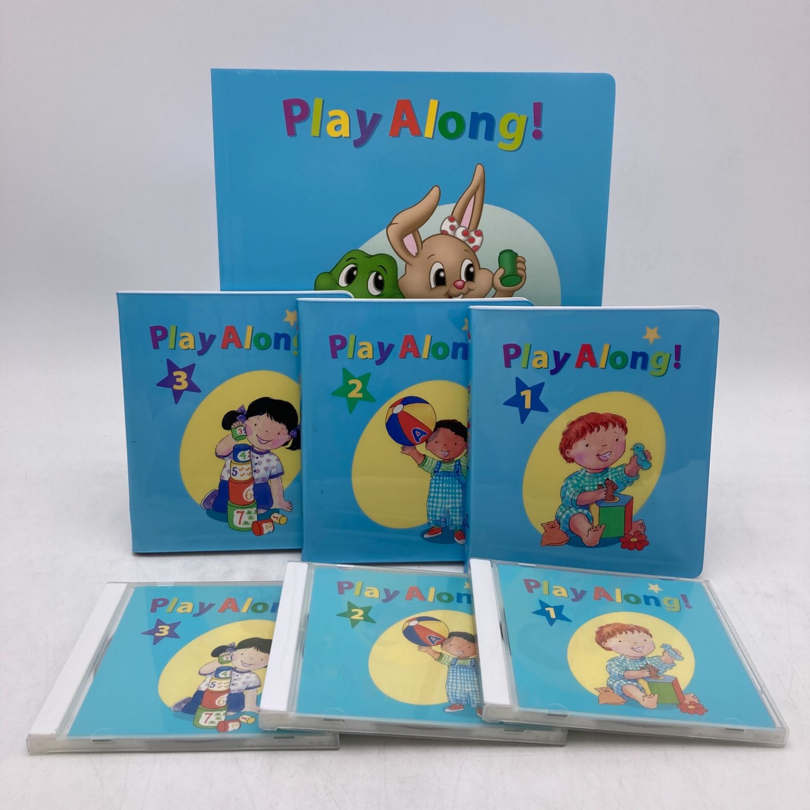 DWE プレイアロング DVD3枚・CD3枚セット　字幕あり DWE プレイアロング DVD プレイアロング DVD字幕付き3枚 CD3枚