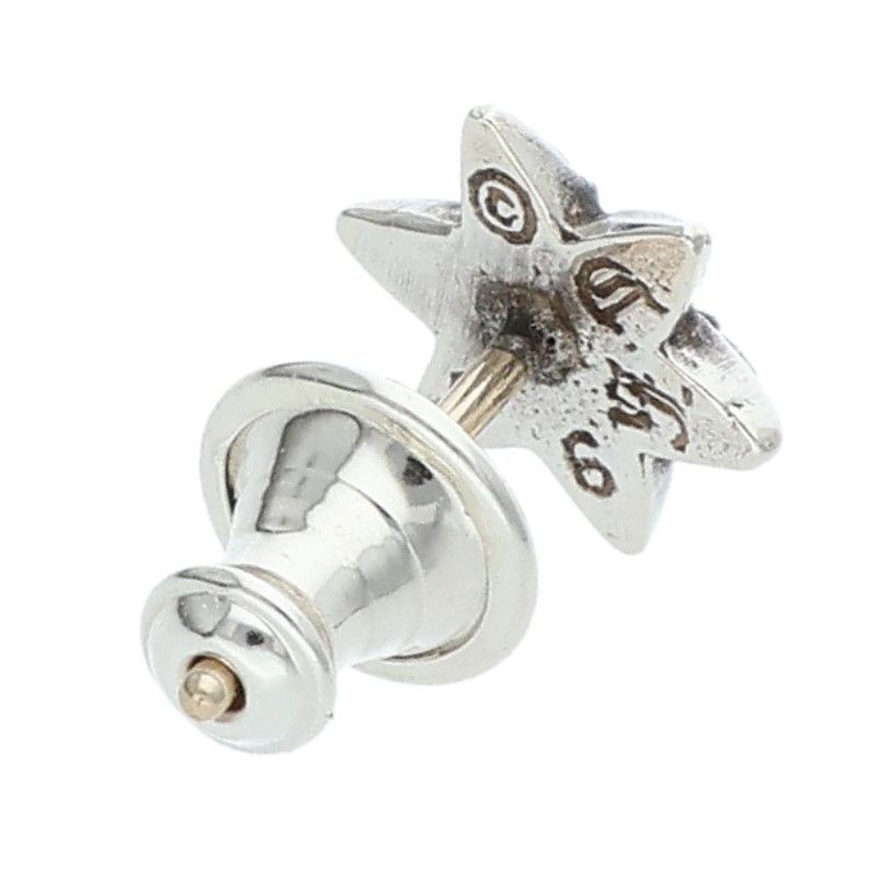 CHROME HEARTS CO STAR スタースタッド シルバーピアス クロムハーツ CO STAR/スタースタッド シルバーピアス メンズ