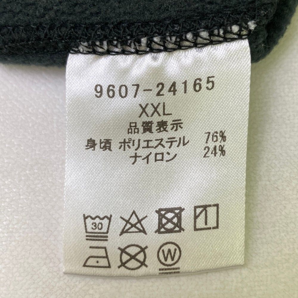 サイズ：XXL SLDO. エスルド 長袖モックネックTシャツ ブラック