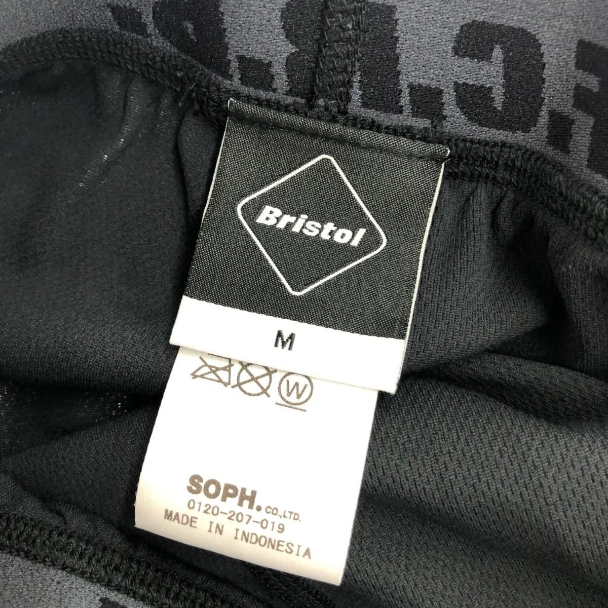 F.C.R.B. エフシーアールビー レギンスパンツ サイズ:M ロゴ ブラック