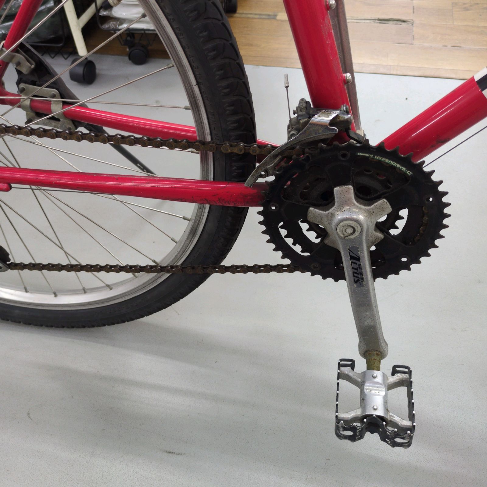 サビキズ有り クロスバイク