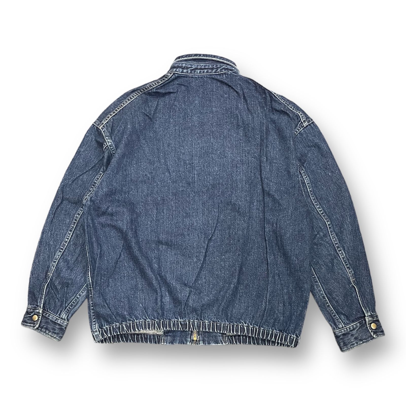 定価31900円 COOTIE PRODUCTIONS DENIM ZIP UP WORK JACKET INDIGO FADE デニム ジップアップ  ワークジャケット Gジャン クーティープロダクションズ インディゴフェード M GF3605 - メルカリ