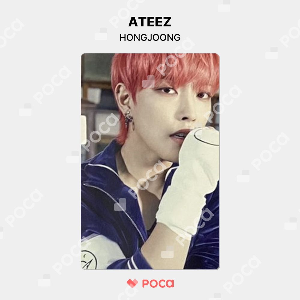 品質保証，高品質 ATEEZ トレカ ホンジュン
