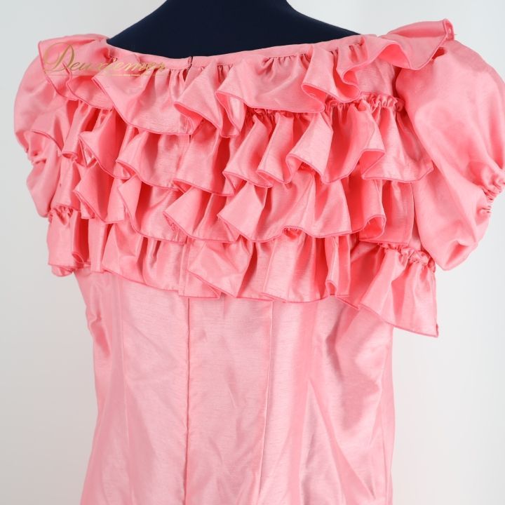 フラダンス 衣装 ワンピース ドレス ピンク系 パンドール フラ ダンス