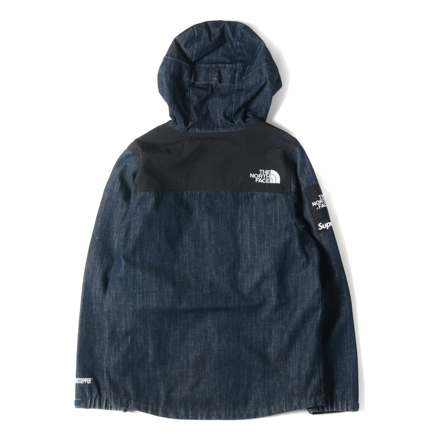 supreme northface denim dotshot jacket - マウンテンパーカー