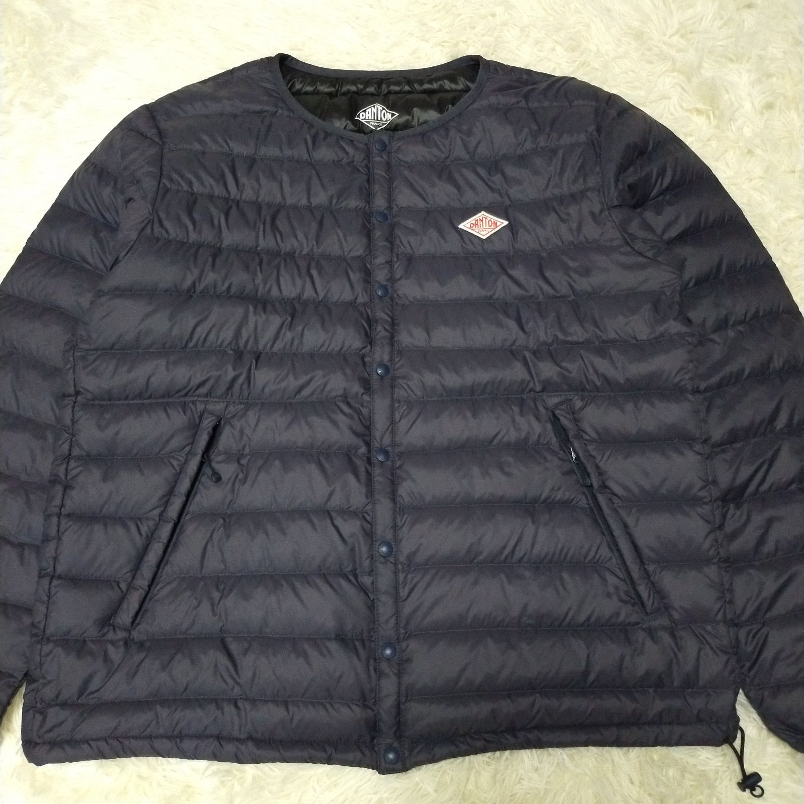 44 ダントン クルーネック ダウンジャケット インナーダウン メンズ