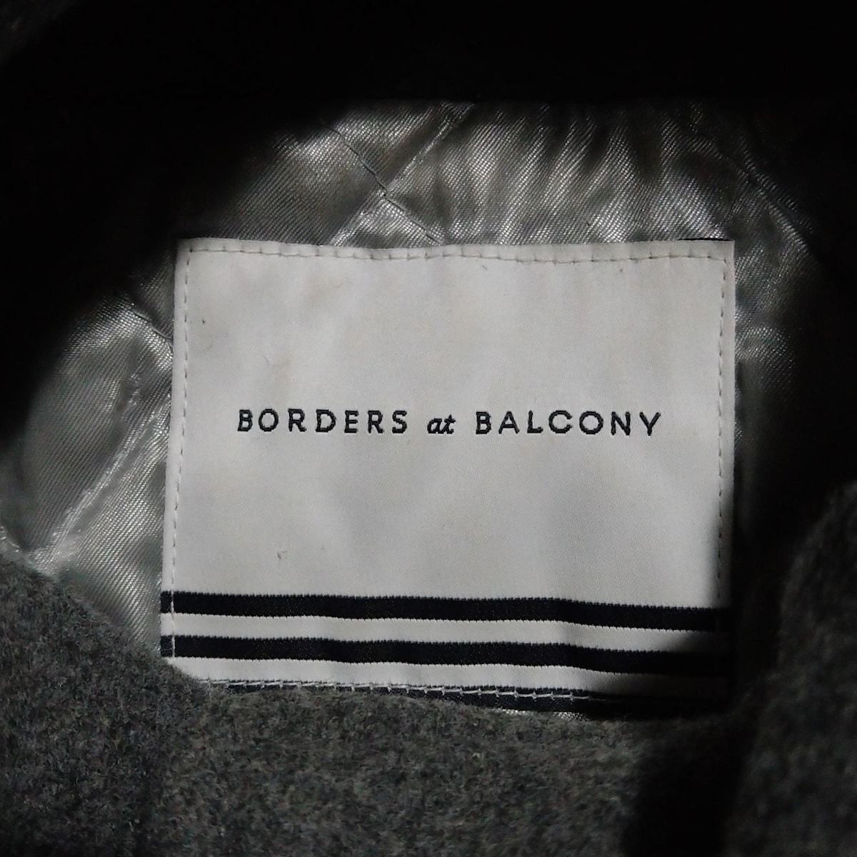 BORDERS at BALCONY(ボーダーズアットバルコニー) ダッフルコート  