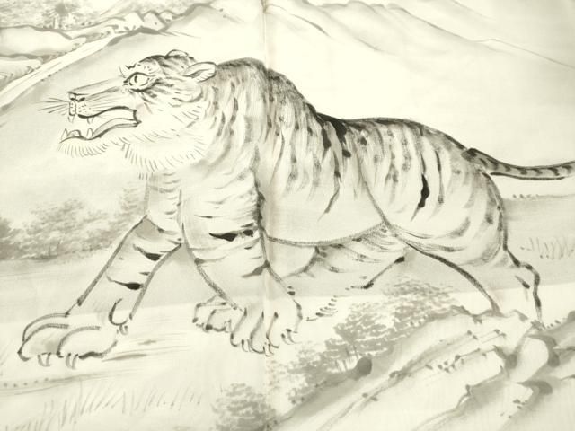 平和屋着物○男性 紬 アンサンブル 灰青色 正絹 逸品 DAAT1496tw