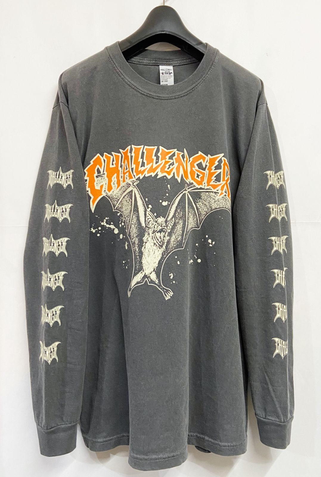 CHALLENGER チャレンジャー L/S BAT TEE ロングスリーブ バット T 