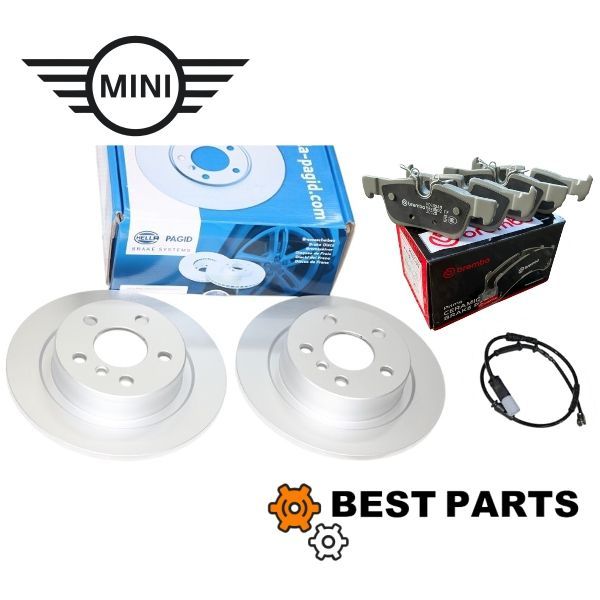 BMW MINI リアブレーキローター パッド センサー セット F54 60 Cooper CooperS 34216799367 PAGID 34216859917 brembo 34356865612
