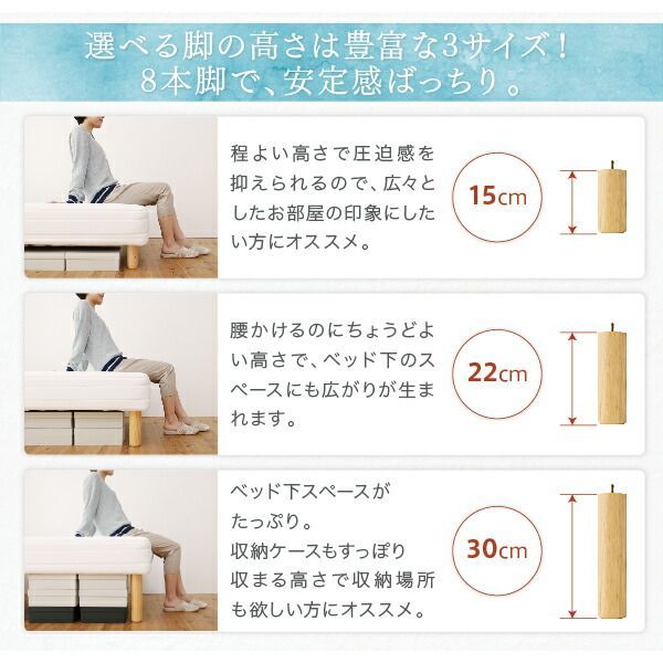 脚30cm 組立設置付