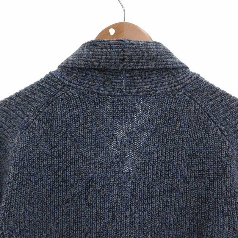 A/X アルマーニエクスチェンジ 紺 カーディガン L ショールカラー