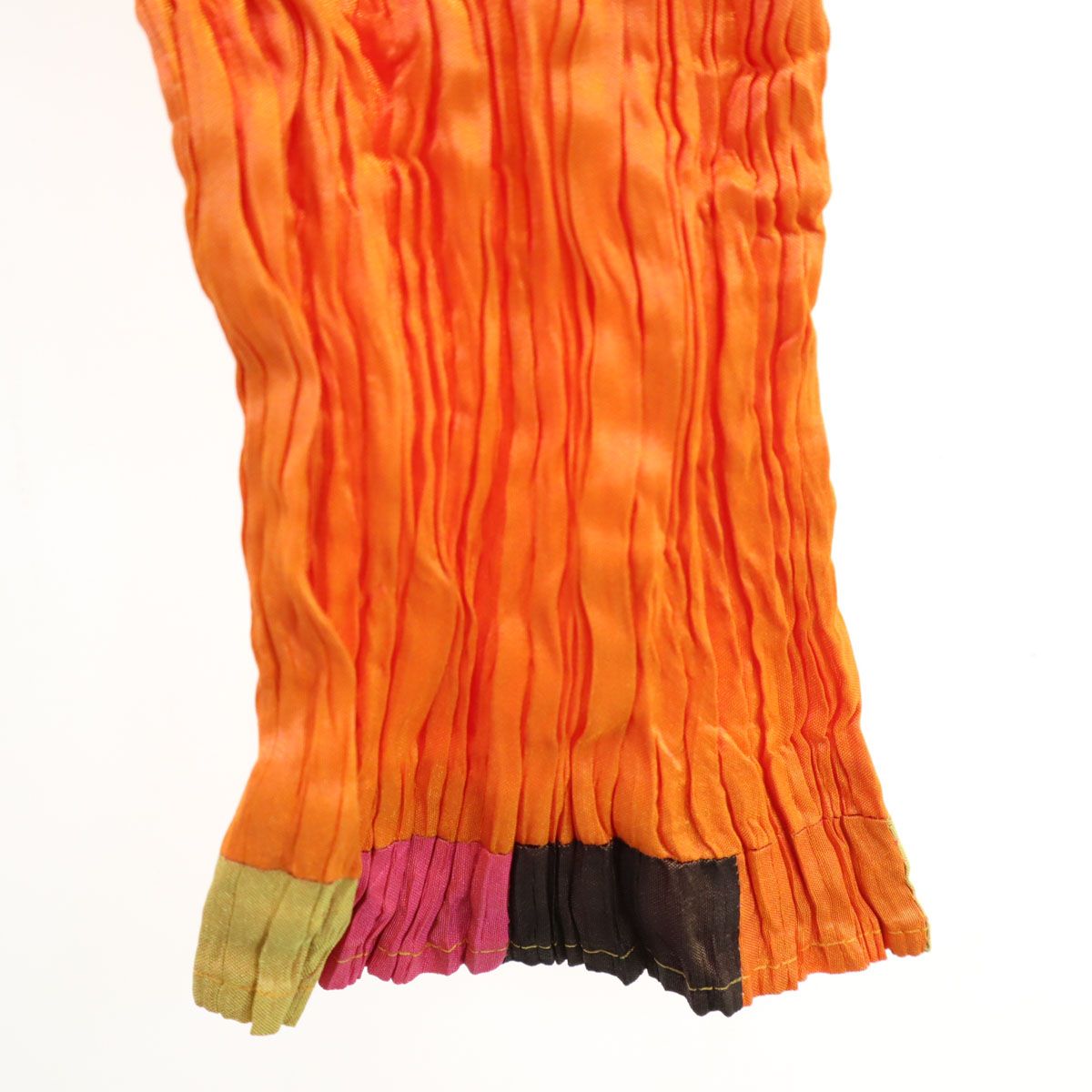 ISSEY MIYAKE イッセイミヤケ 長袖 スクエアネック プリーツ