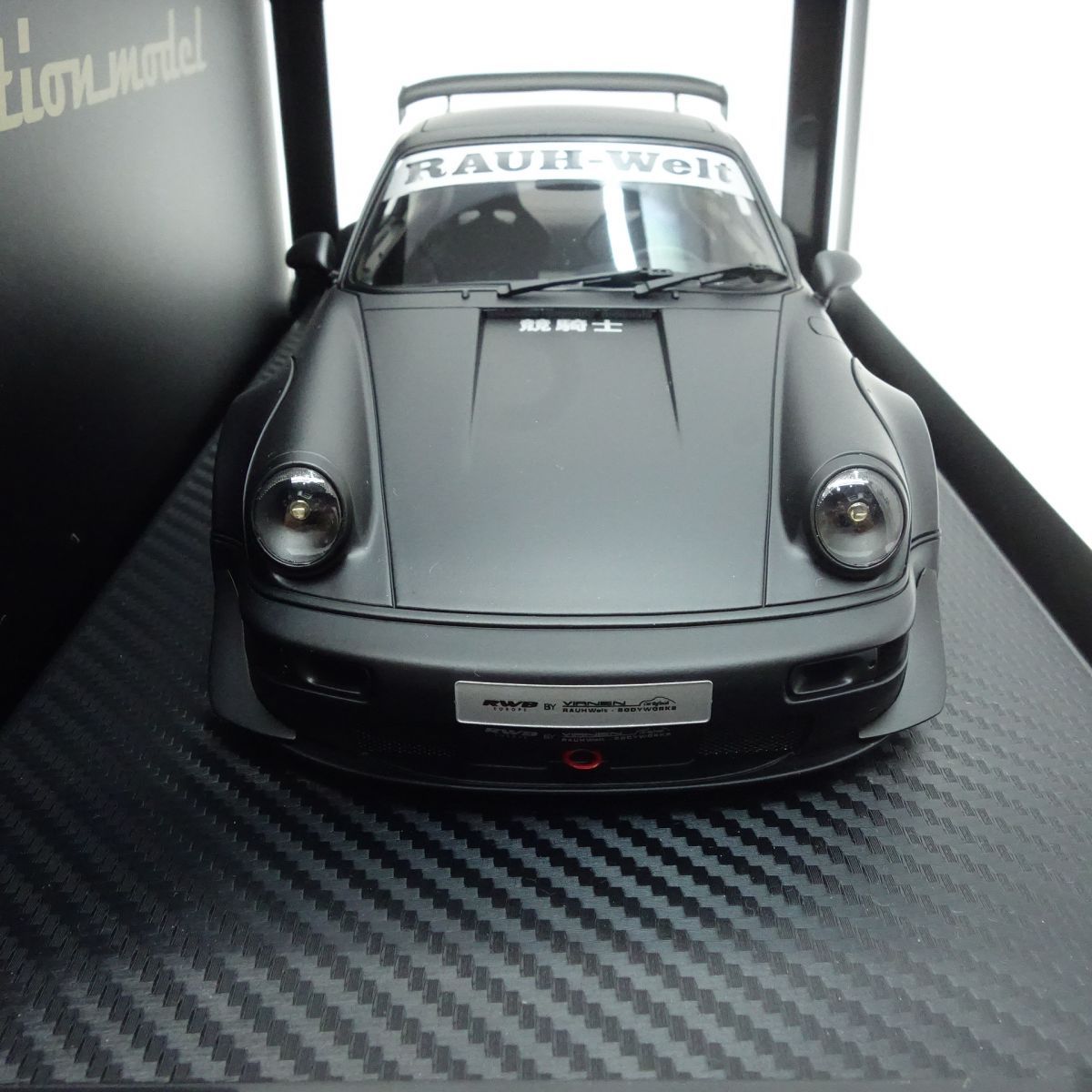 イグニッションモデル 1/18 RWB 964 マットブラック ミニカー ※中古 - メルカリ