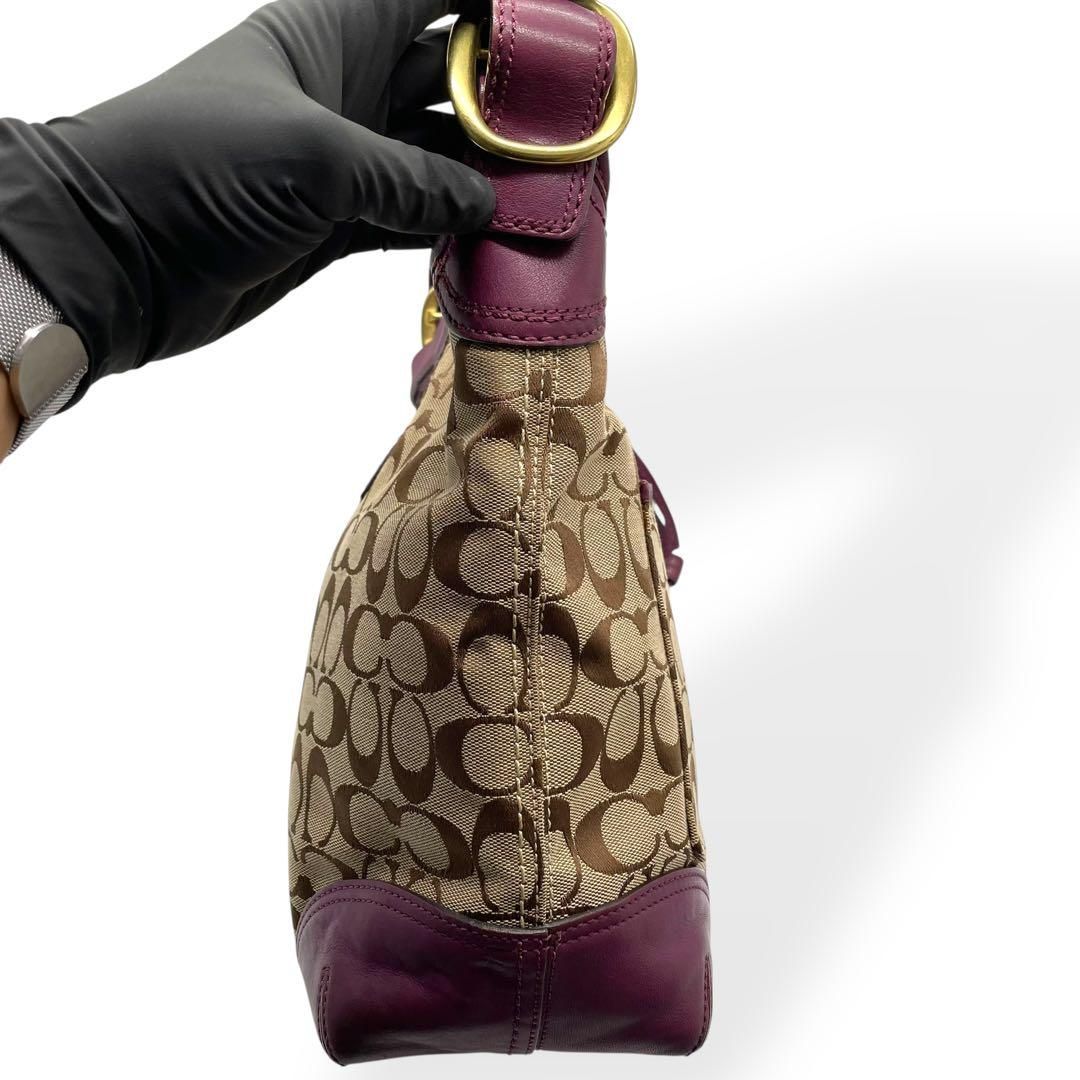 美品 COACH コーチ 11439 シグネチャー バケツ ショルダー 2 美品 COACH コーチ 11439 シグネチャー バケツ ショルダー 2