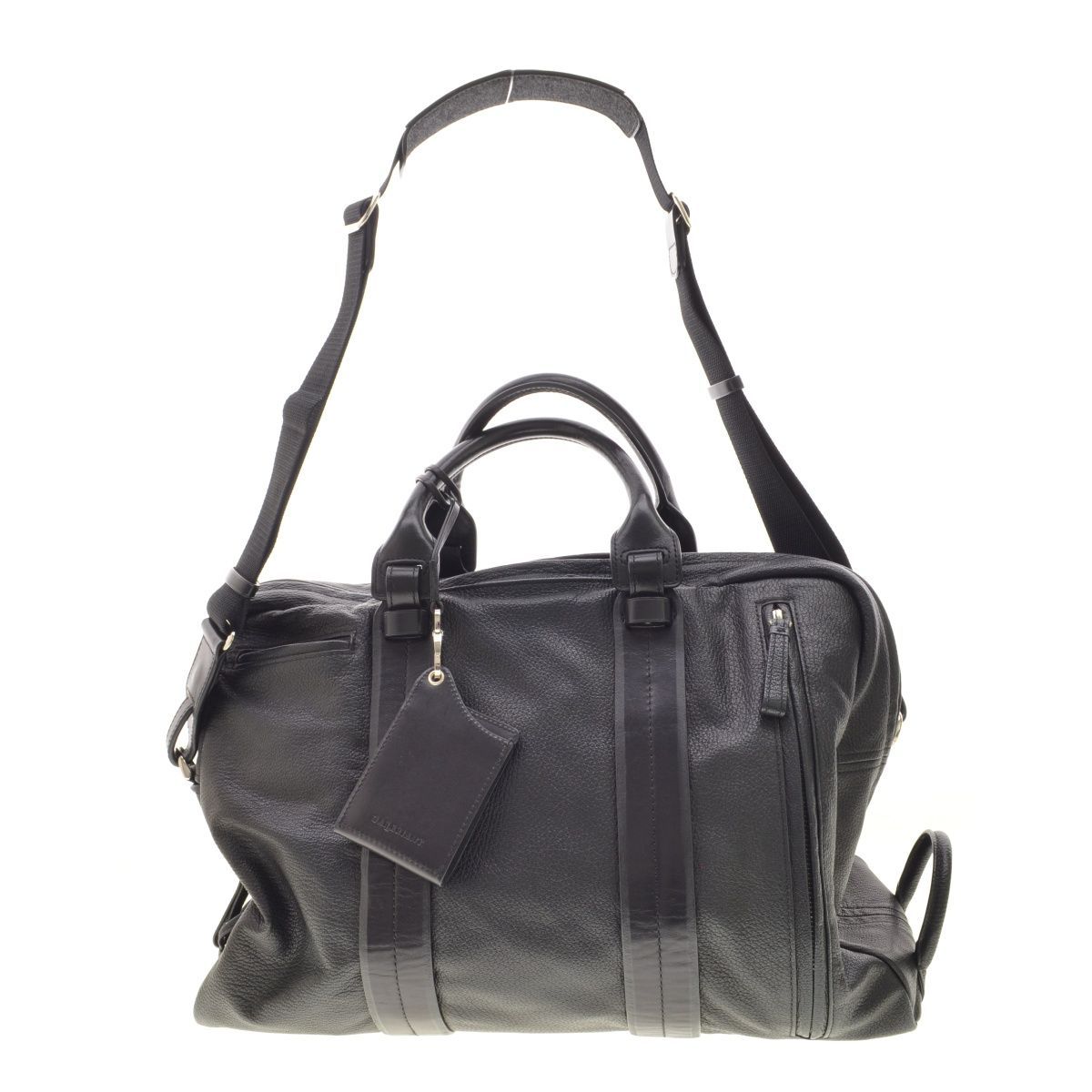 GALLERIANT レザー2WAYボストンバッグ GALLERIANT】パスケース付 レザー2WAYボストンバッグ - メルカリ