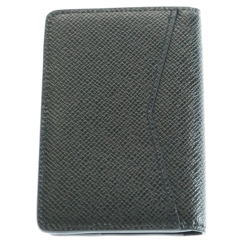 LOUIS VUITTON ルイヴィトン タイガ オーガナイザー ドゥ ポッシュ カードケース 名刺入れ ブラック レザー M 30537