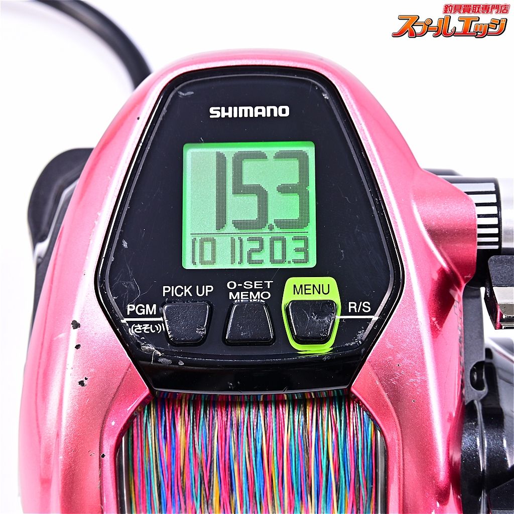 シマノxFFT 15フォースマスター 3000 ムテキ 使用距離397.4 km 使用571時間 リブレEP 44 カスタムハンドルノブ装着 m 42479