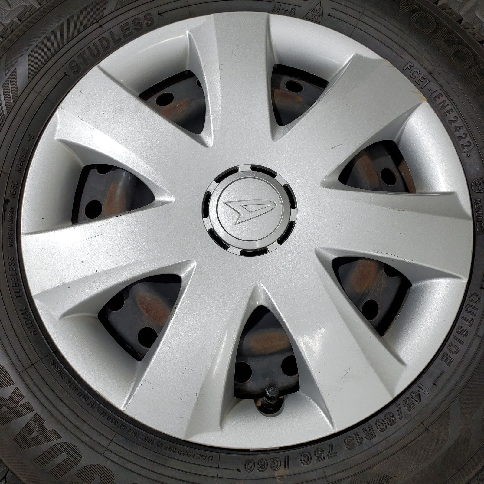 22年製 145 80R13 ヨコハマ アイスガードIG60 ダイハツ ミラ ムーヴ タント スタッドレスタイヤ 1054R