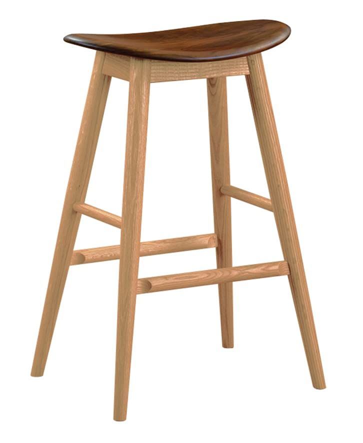 センソ デ ヴィッタ 花台 ハイスツール ツイストL モンキーポッド 無垢材