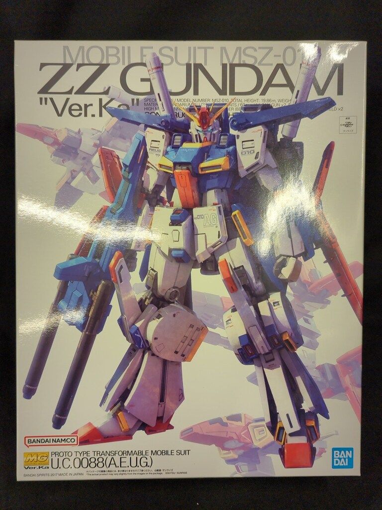 BANDAI SPIRITS MG 1|100 バンダイスピリッツ版 MSZ-010 ダブルゼータガンダム Ver.Ka