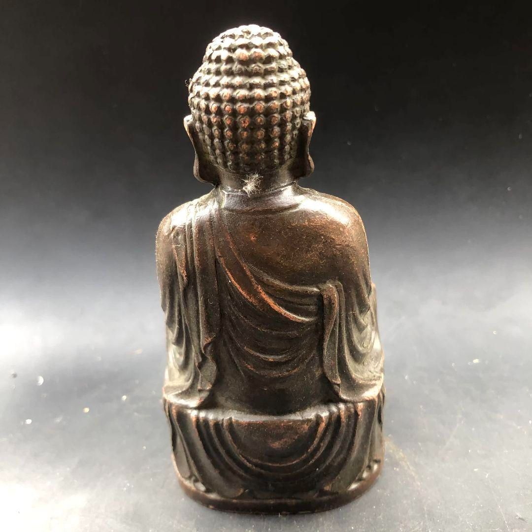 銅制 静思達磨仏像 創意 応接間 事務室風水 造景 装飾品 工芸