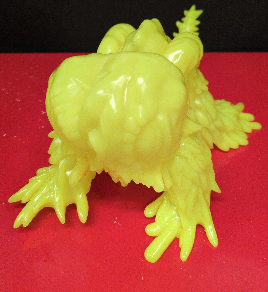 マルサン 世紀の大怪獣 ヘドラ 四足歩行 イエロー成型/未塗装 マルサン