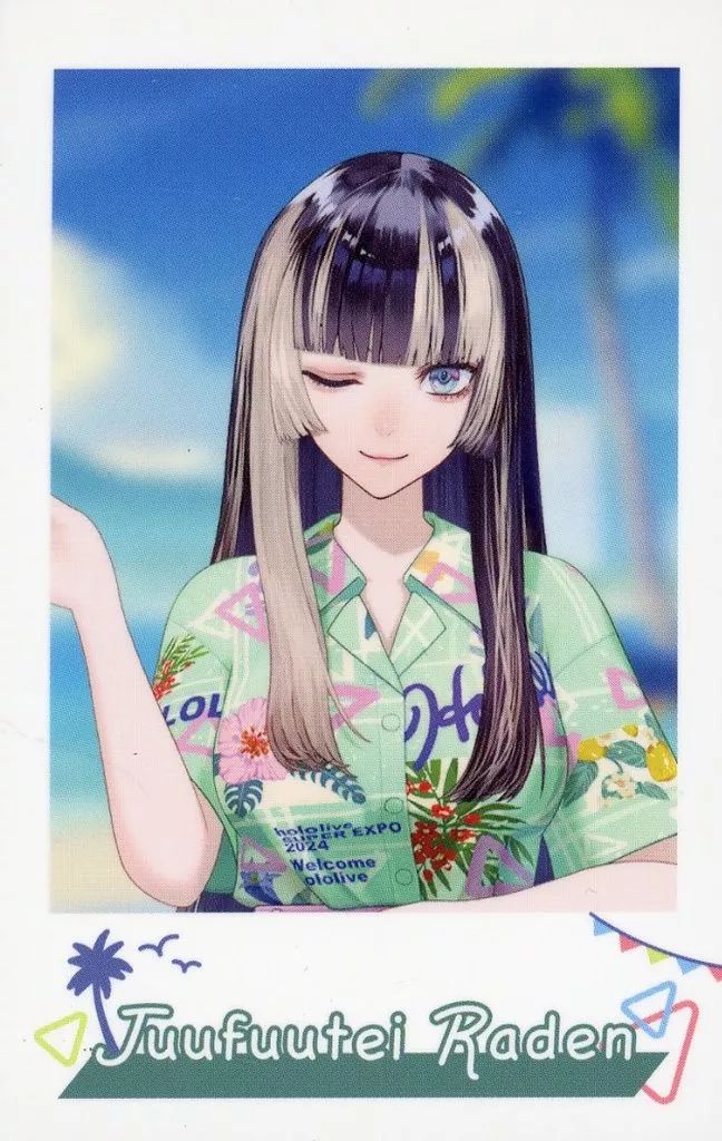 中古】キャラカード 儒烏風亭らでん 「バーチャルYouTuber