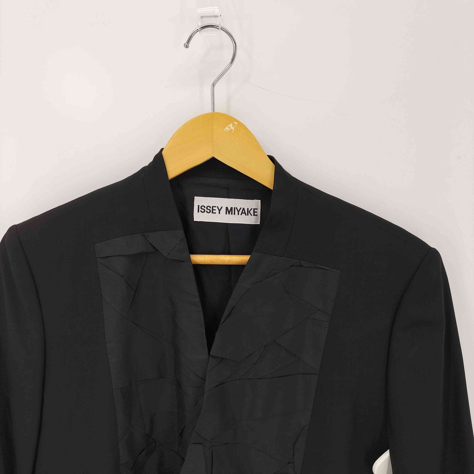 【希少】プランテーション イッセイミヤケ テーラードジャケット 80S 90S イッセイミヤケ ISSEY MIYAKE 90S 切り替えテーラードジャケット