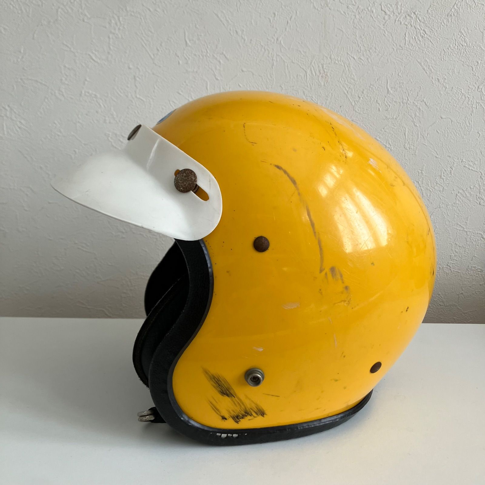 BUCO☆ENDURO 1960年代製 ブコ ビンテージ Lサイズ 黄色 イエロー