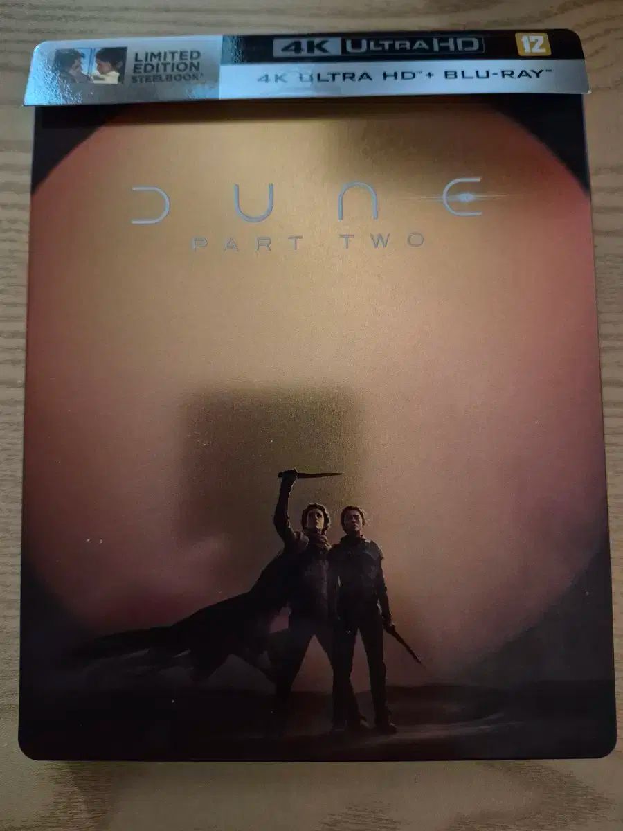 デューン 2 4K スチールブック ブルーレイ Blu-ray