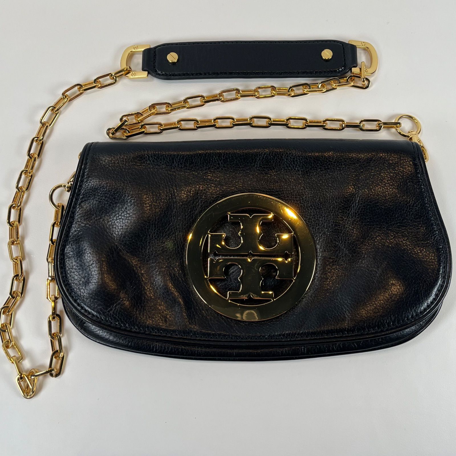 TORY BURCH トリーバーチ レザー 2way ショルダーバッグ クラッチ