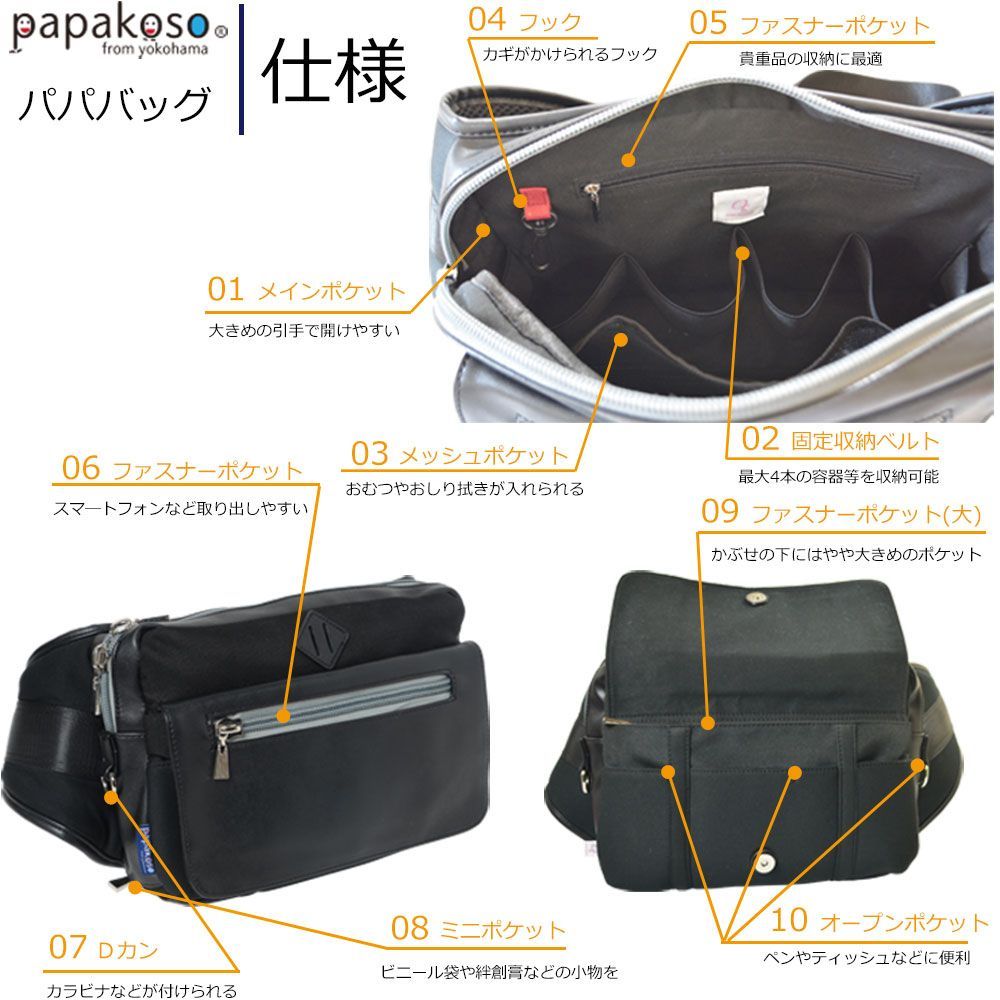 パパバッグ papakoso