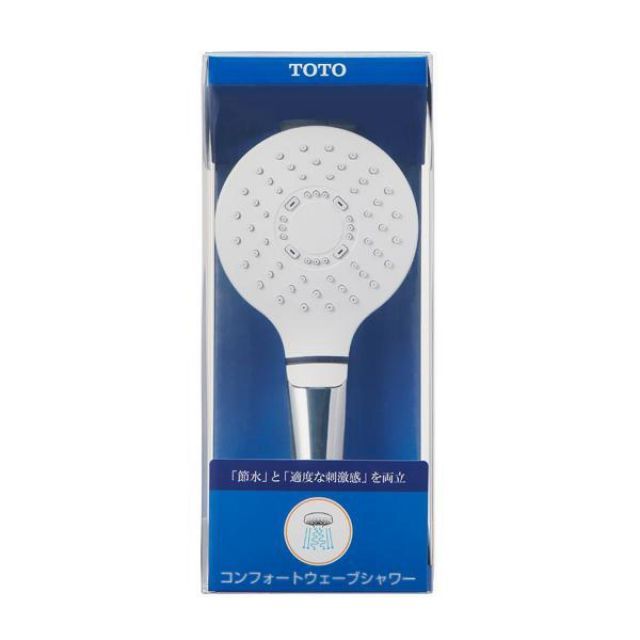 TOTO シャワーヘッド コンフォートウエーブシャワー めっき THYC70C シルバー 節水