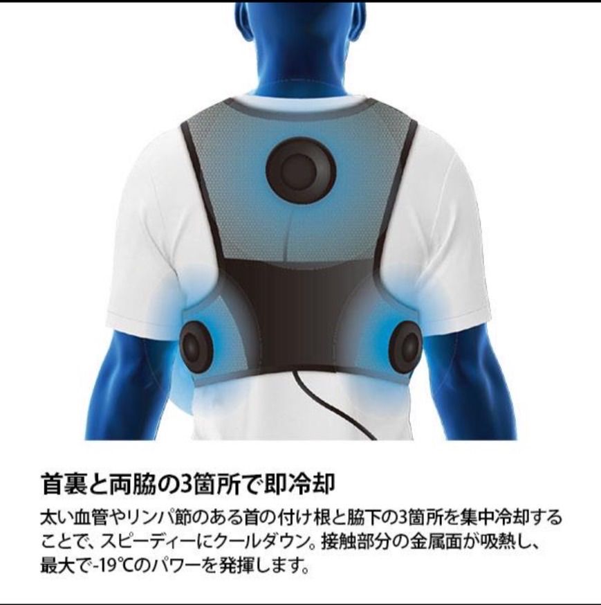 排熱スペーサー付 ペルチェベストセット アイトス LX-3SPV 公式通販サイト