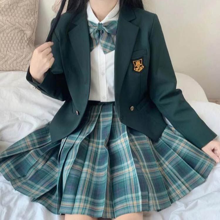 卒業式 スーツ 女の子 ブレザー 制服 5点セット ジャケット 長袖 卒業式 スーツ 女の子 ブレザー 制服 5点セット ジャケット 長袖