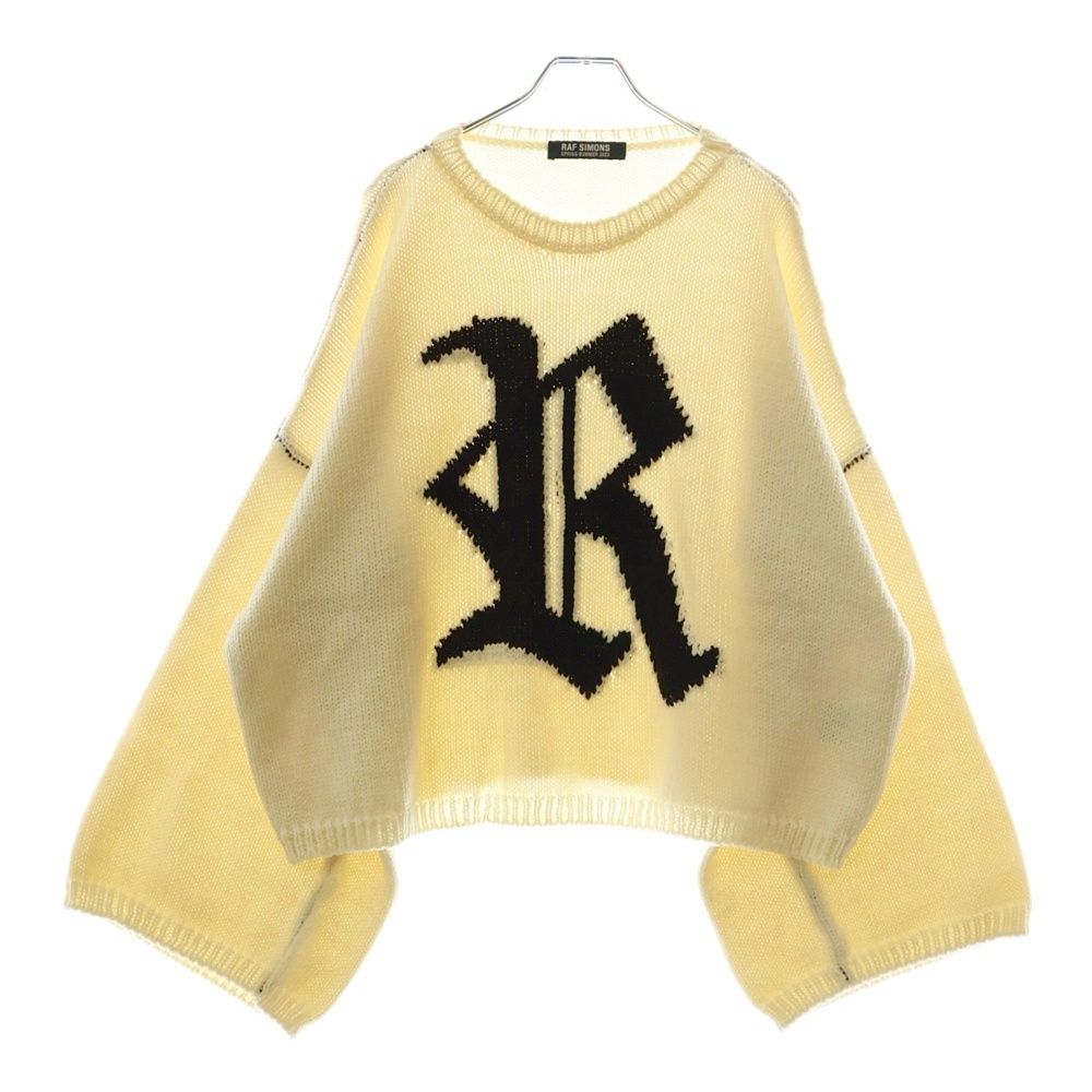 raf simons クロップドニット 楽天市場】RAF SIMONS ラフシモンズ 22AW Loose Fit Cropped Jacquard