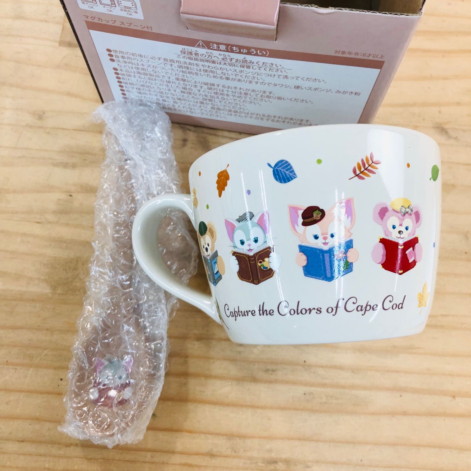 2S41949 未使用品 Duffy マグカップ スプーン付き Tokyo Disney Sea