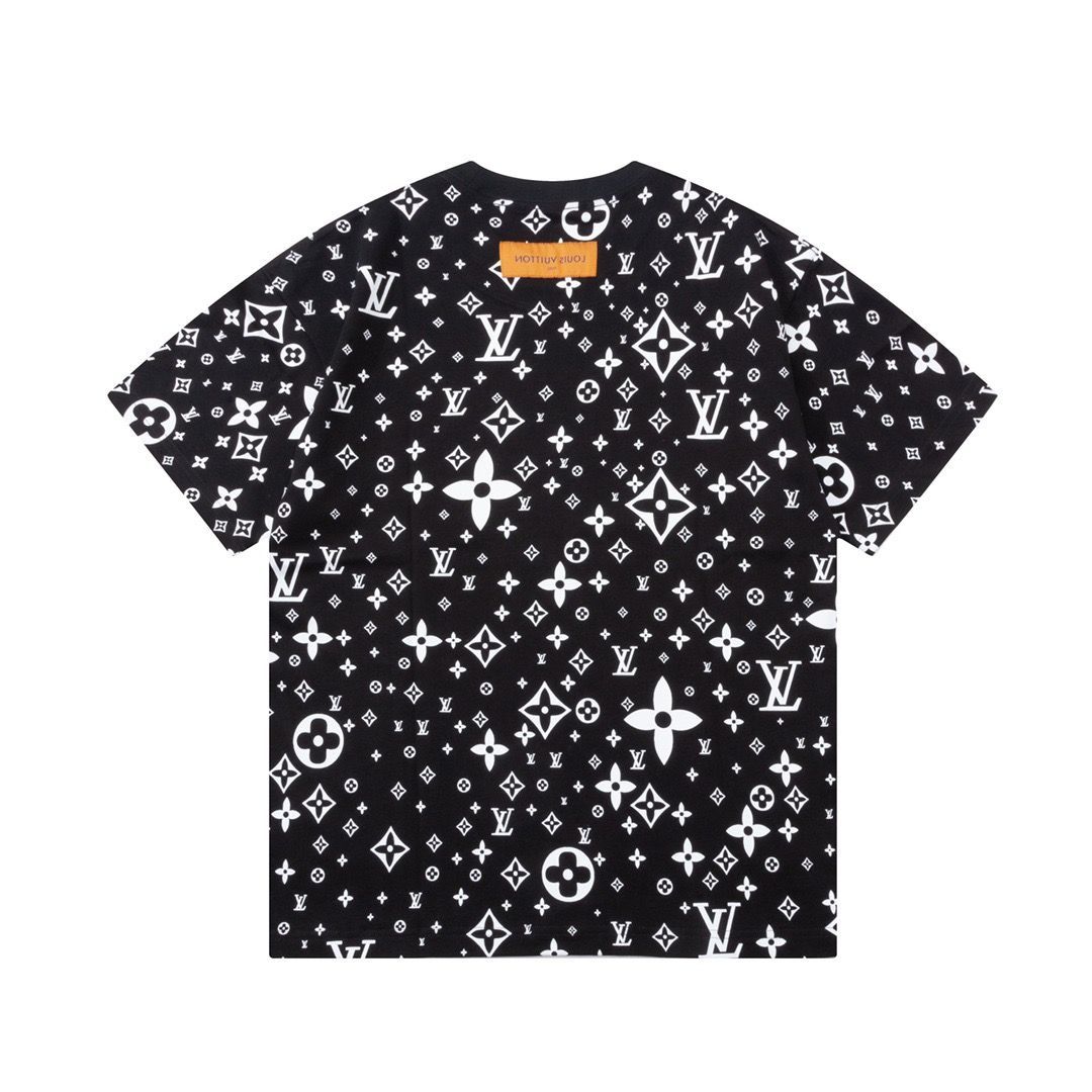 未使用 Louis Vuitton ルイヴィトン 全身ロゴ入り半袖Tシャツ - メルカリ