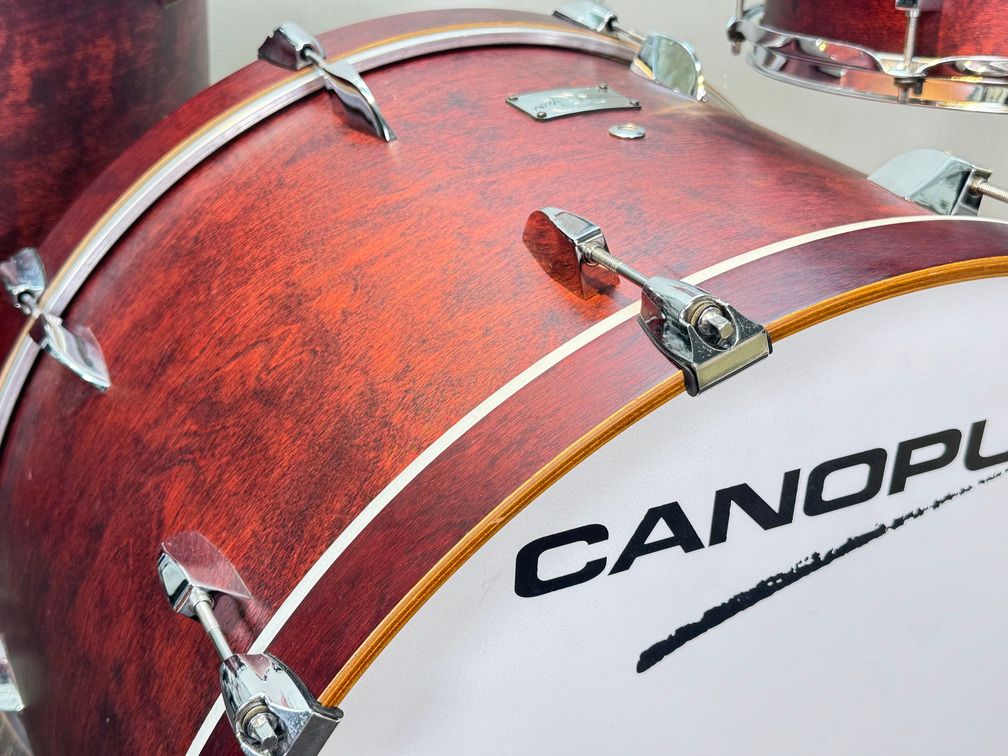 CANOPUS YAIBA2 24kit Birch BD24 TT13 FT16 Dark Wine Red Matt LQ