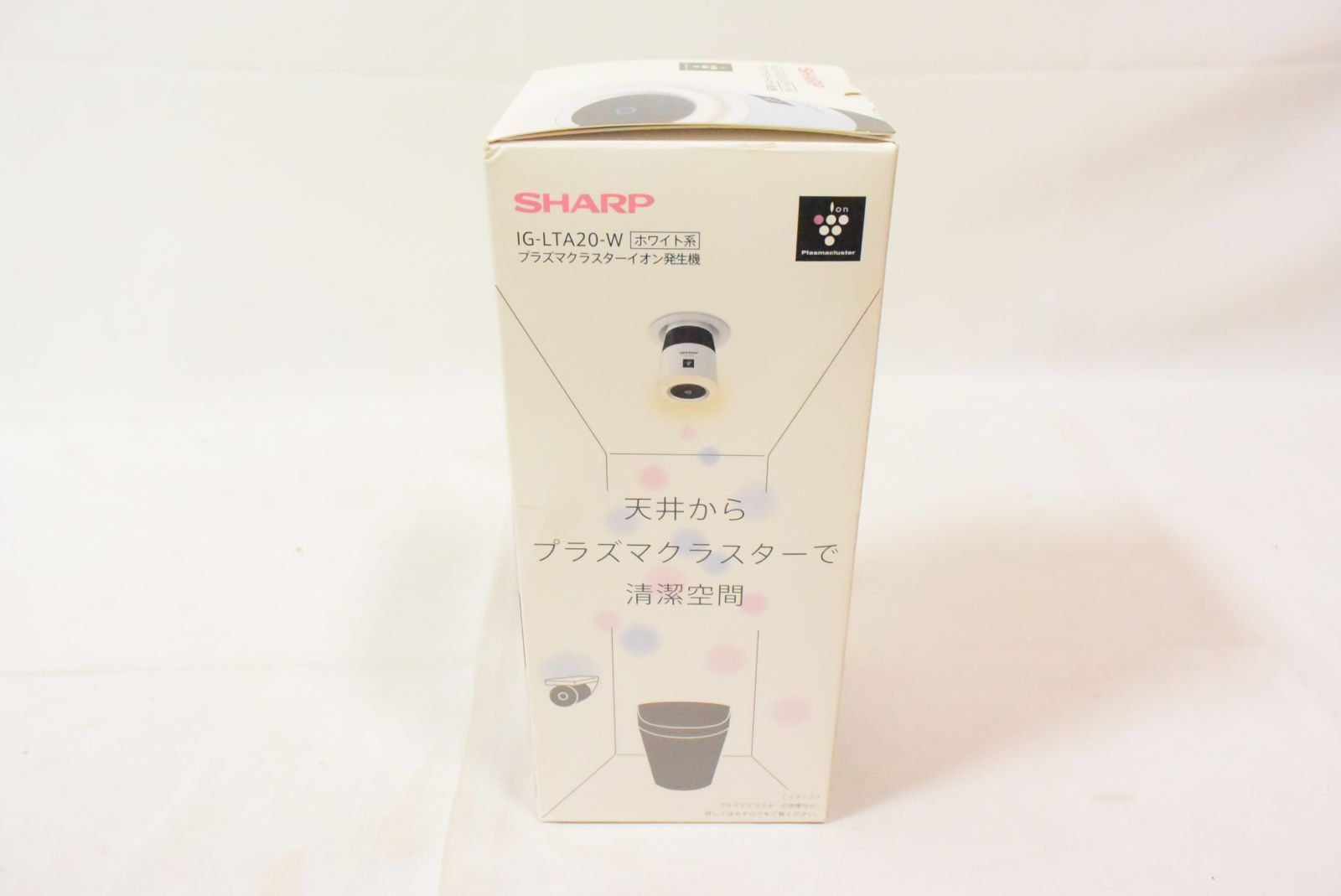 SHARP シャープ 天井設置型イオン発生機 プラズマクラスターイオン発生機 ホワイト系 IG-LTA20-W