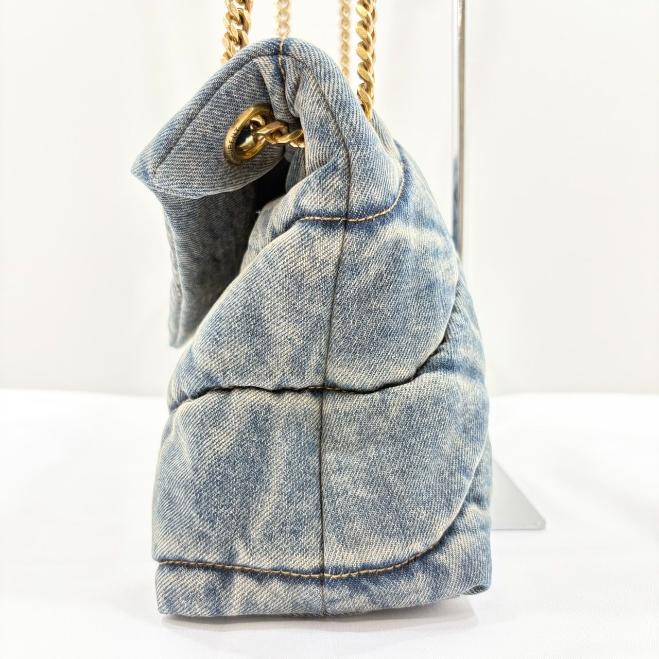 サンローラン <超美品> パファーデニムショルダーバッグ imgrc0102308347.jpg