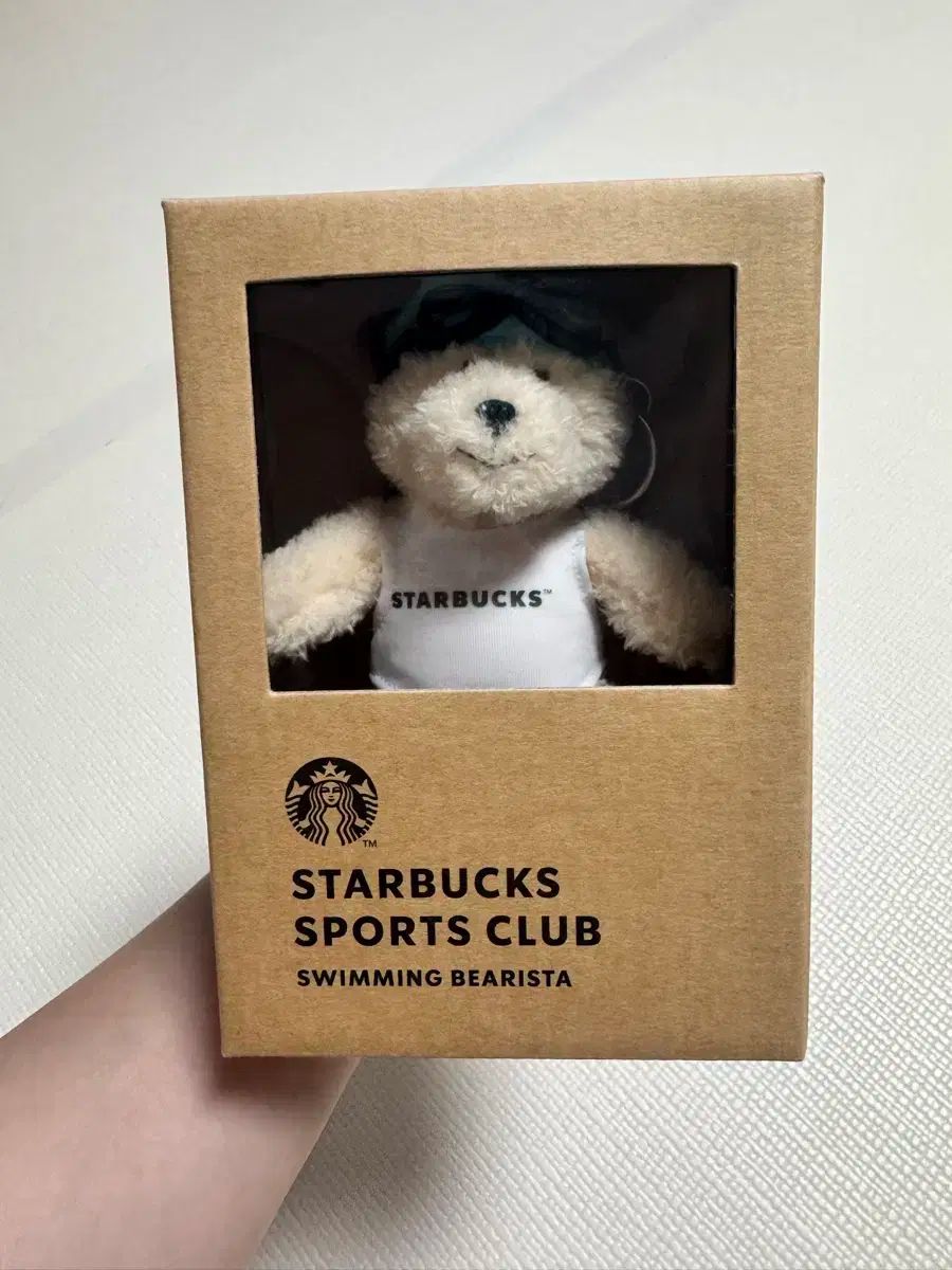 Starbucks スターバックス ベアリスター 水泳 キーリング