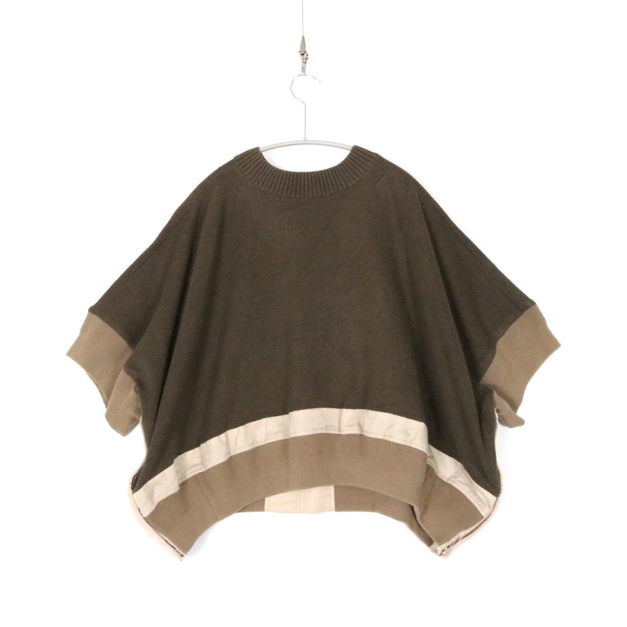 中古A】sacai サカイ 2 M レディース ニット セーター 21SS ナイロン 