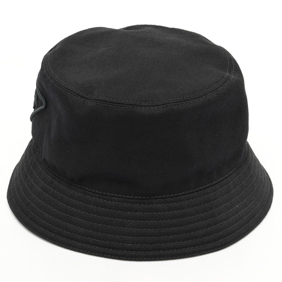 プラダ | PRADA ドリル バケットハット トライアングル ロゴ 2HC137 コットン ブラック XL 商品番号 S-159274 WWW_NOITHATQUANGTHANH_NET