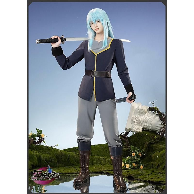 転スラ、魔王 リムル、コスプレ衣装セット ウィッグ武器付き 転スラ、魔王 リムル、コスプレ衣装セット ウィッグ武器付き